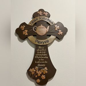 Irish Kitchen Prayer Sign
